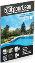 le catalogue tout pour l'eau 160 pages avec tous les matériels pour la piscine